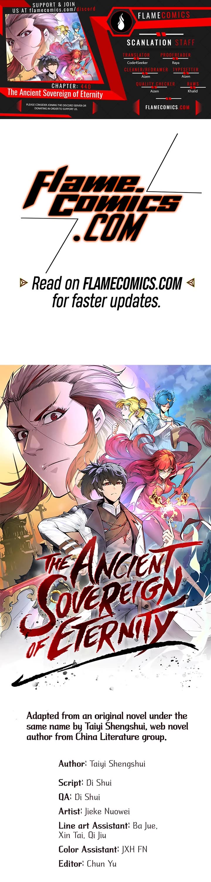 The Ultimate of All Ages chapter 440 page 1