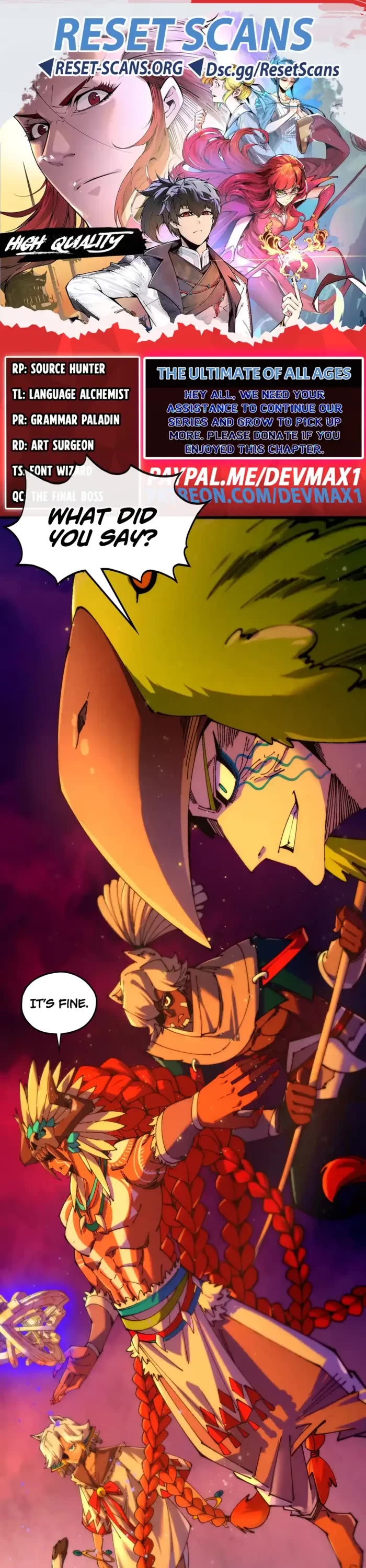 The Ultimate of All Ages chapter 479 page 1