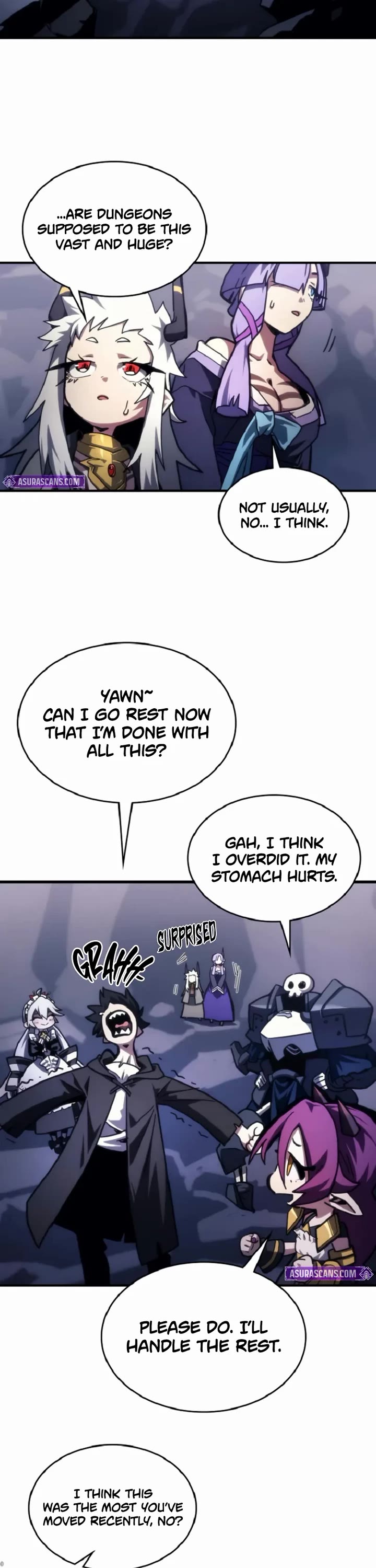 The Unbeatable Dungeon's Lazy Boss Monster chapter 110 page 8