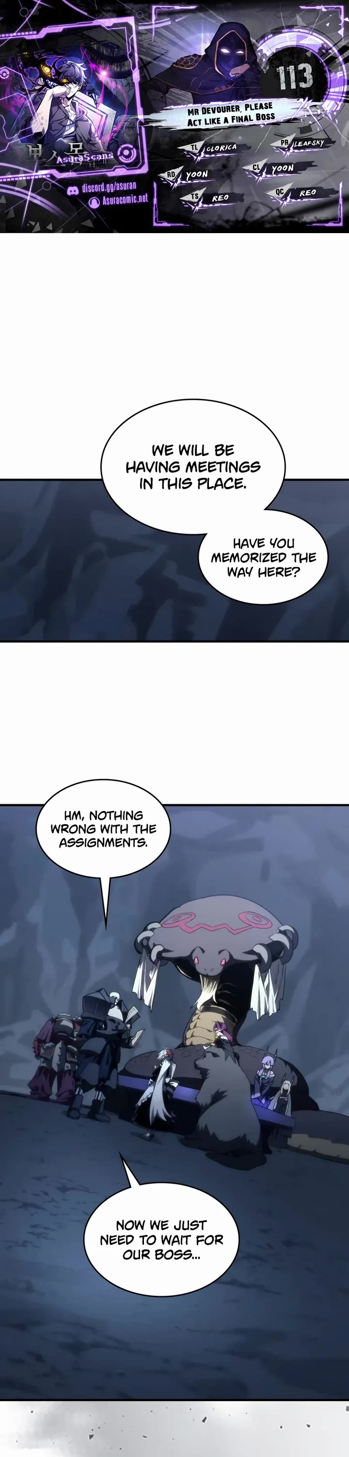 The Unbeatable Dungeon's Lazy Boss Monster chapter 113 page 1