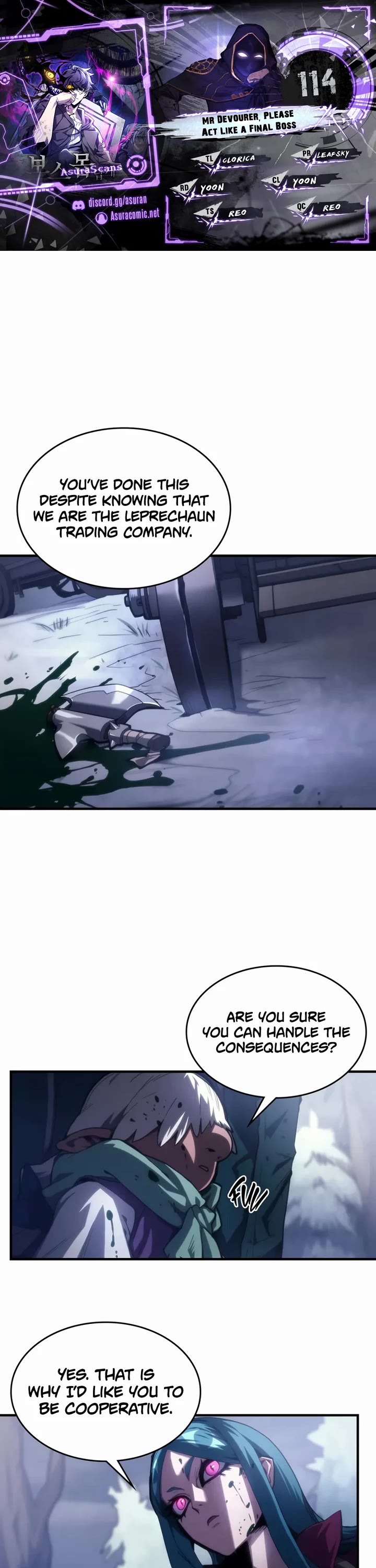 The Unbeatable Dungeon's Lazy Boss Monster chapter 114 page 1