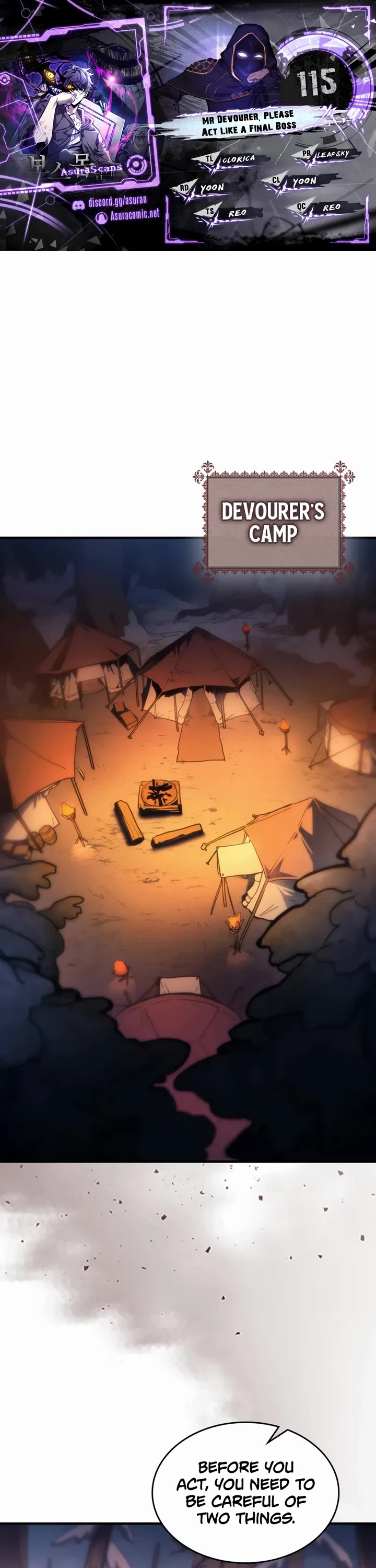 The Unbeatable Dungeon's Lazy Boss Monster chapter 115 page 1