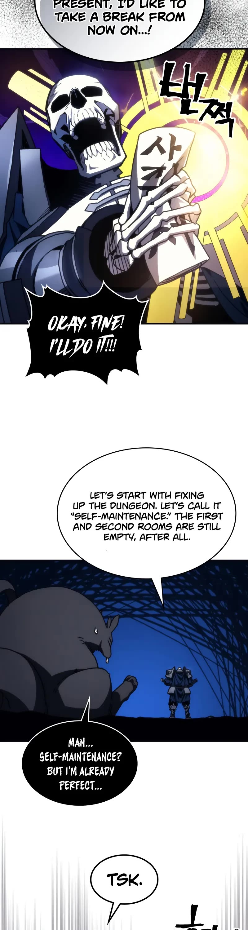 The Unbeatable Dungeon's Lazy Boss Monster chapter 69 page 34