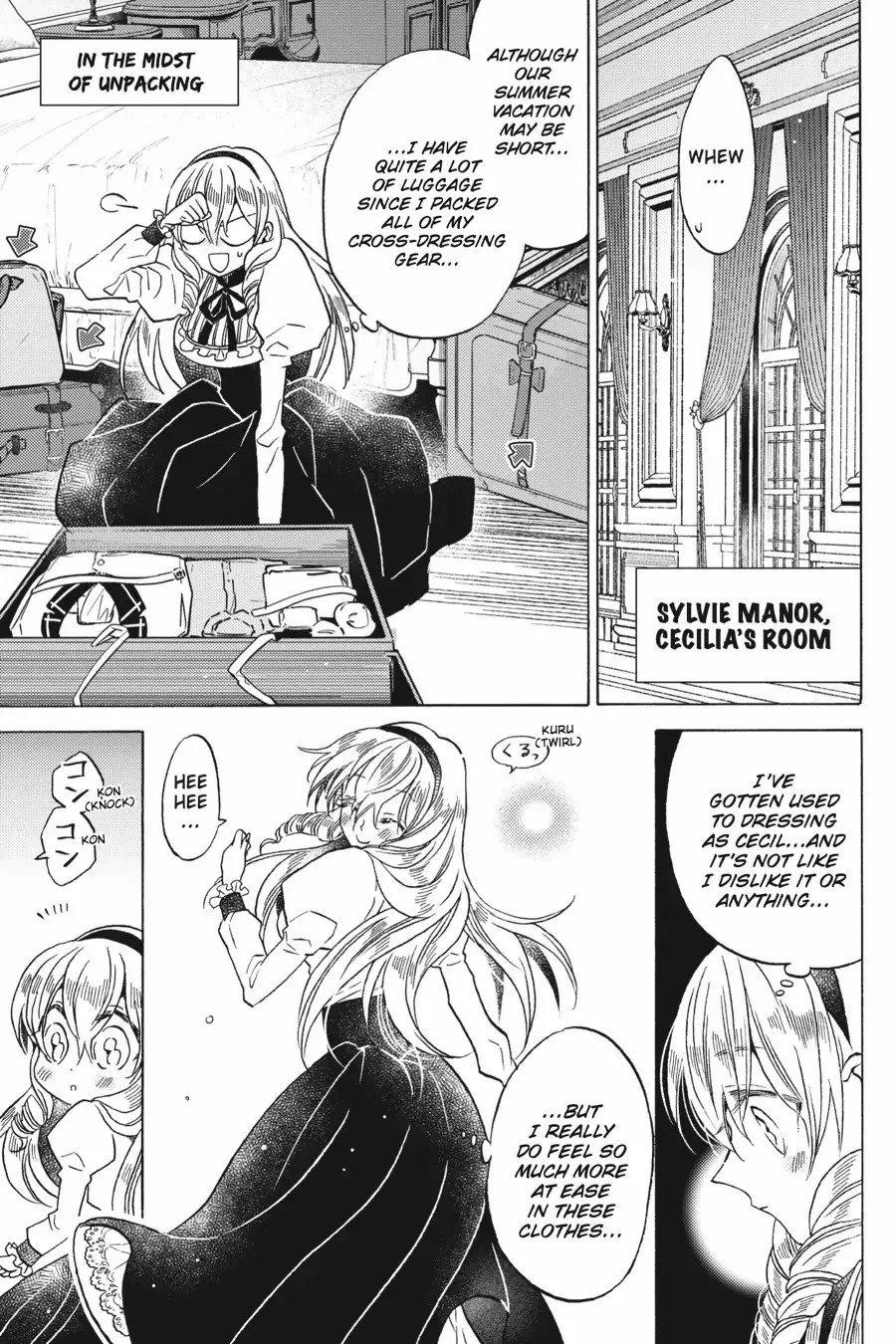 The Villainess, Cecilia Silvie, Doesn't Want to Die, so She Decided to Cross-dress! chapter 14 page 3