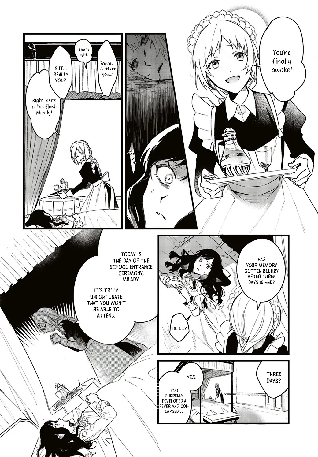 The Villainess Who Traveled Back in Time Inexplicably Lost Her Magic, so She Went Into Seclusion chapter 1 page 8