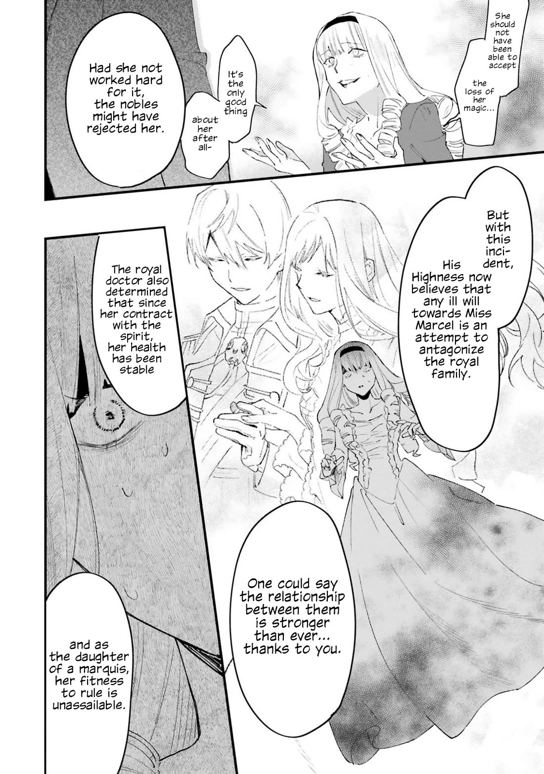 The Villainess Who Traveled Back in Time Inexplicably Lost Her Magic, so She Went Into Seclusion chapter 19 page 14