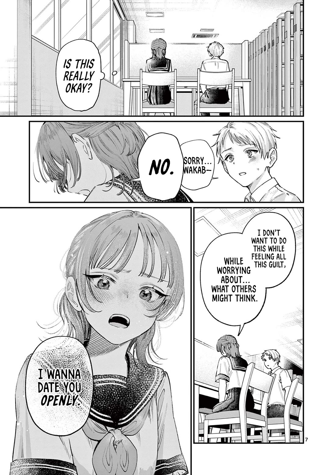 The Wakaba Home's Blue Loves chapter 37 page 7