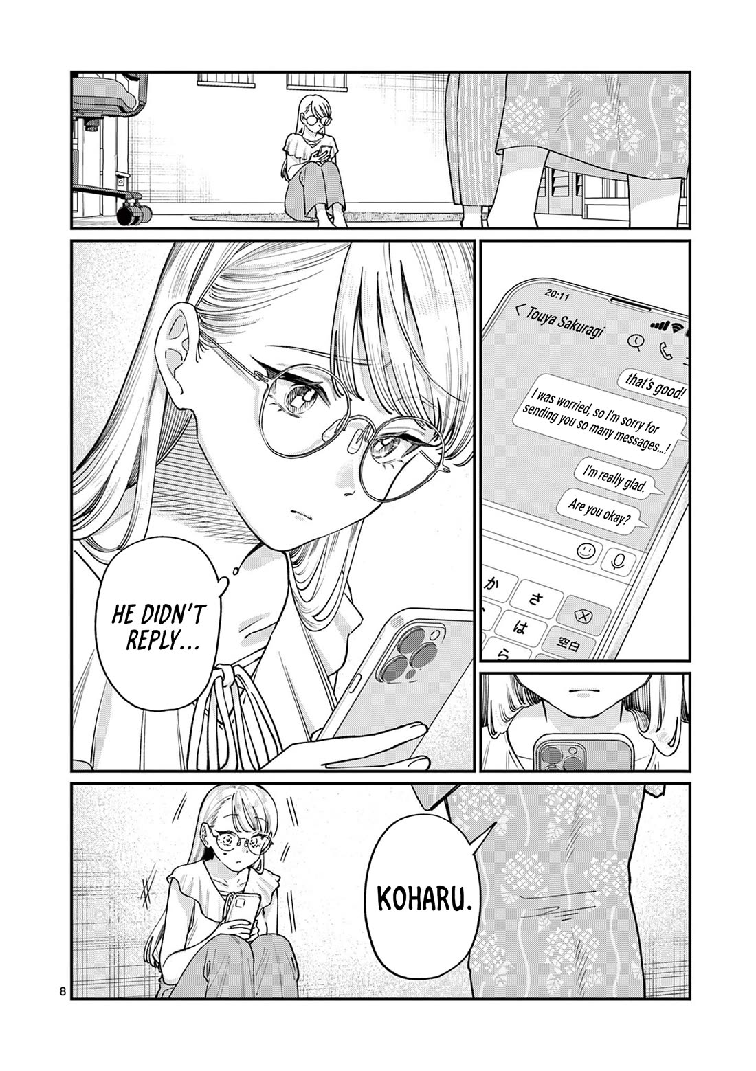 The Wakaba Home's Blue Loves chapter 38 page 8
