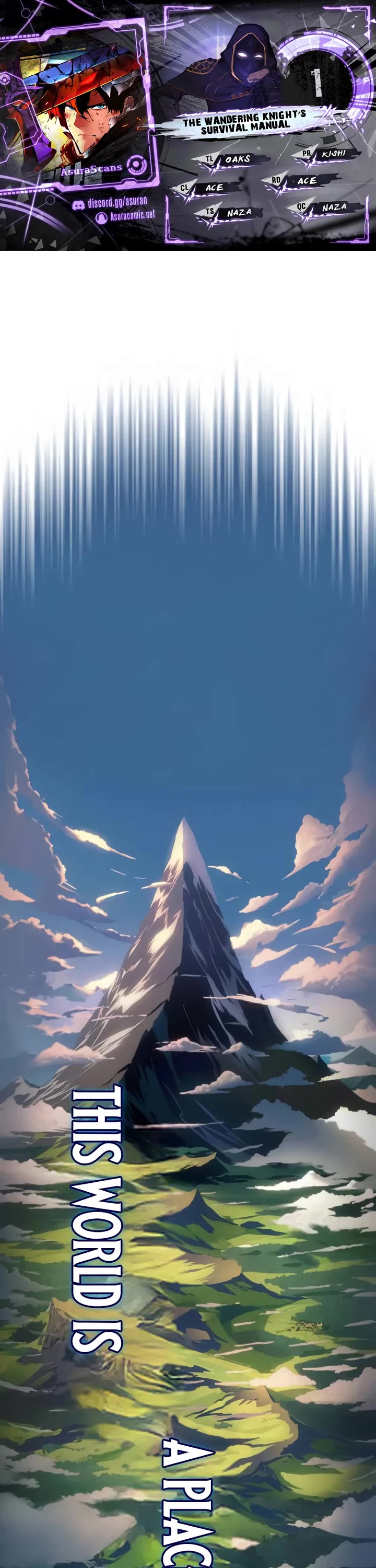 The Wandering Knight's Survival Manual chapter 1 page 1