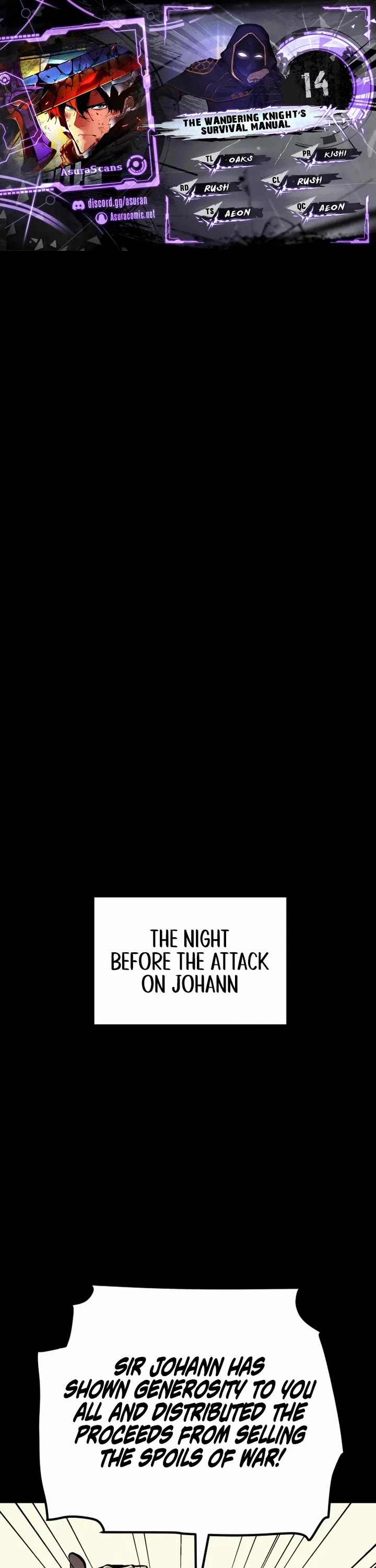 The Wandering Knight's Survival Manual chapter 14 page 1