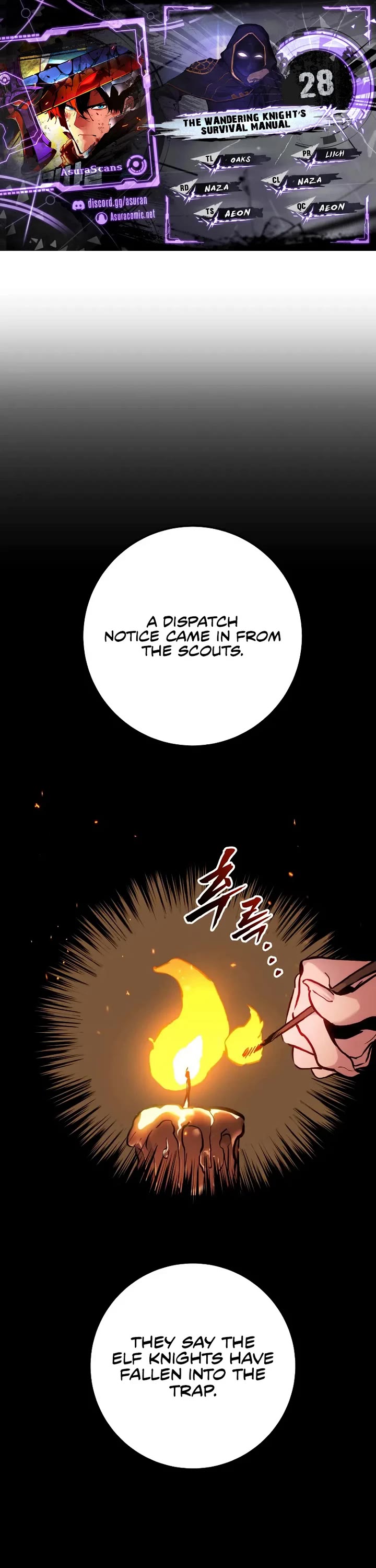 The Wandering Knight's Survival Manual chapter 28 page 1