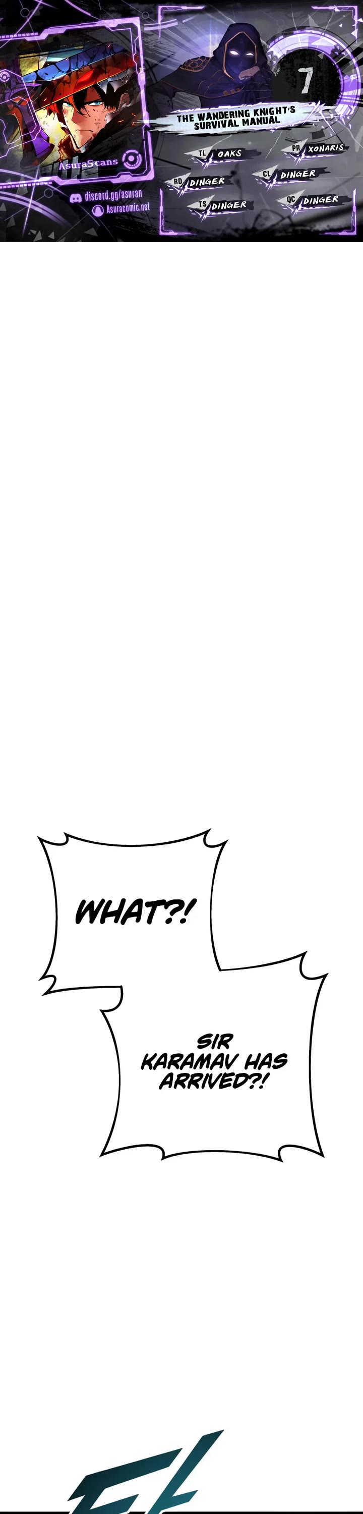 The Wandering Knight's Survival Manual chapter 7 page 1