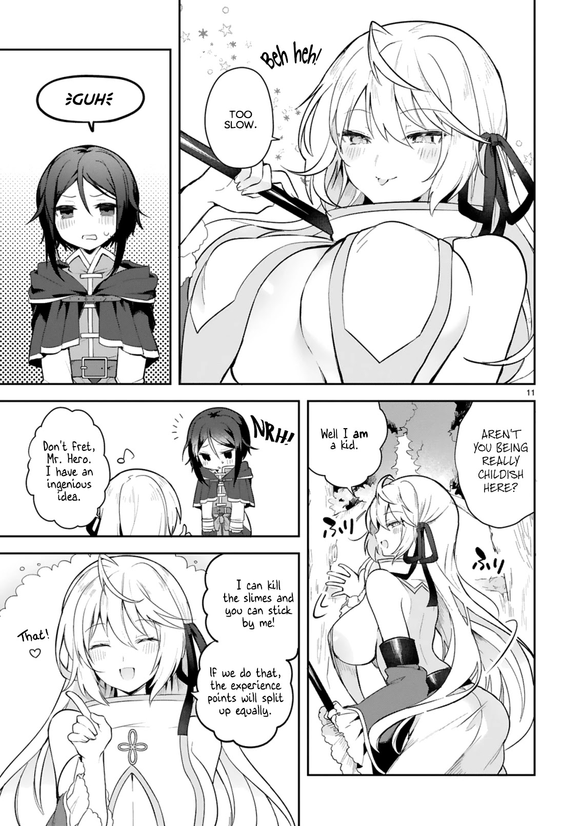 The White Mage Doesn't Want to Raise the Hero's Level chapter 2 page 11