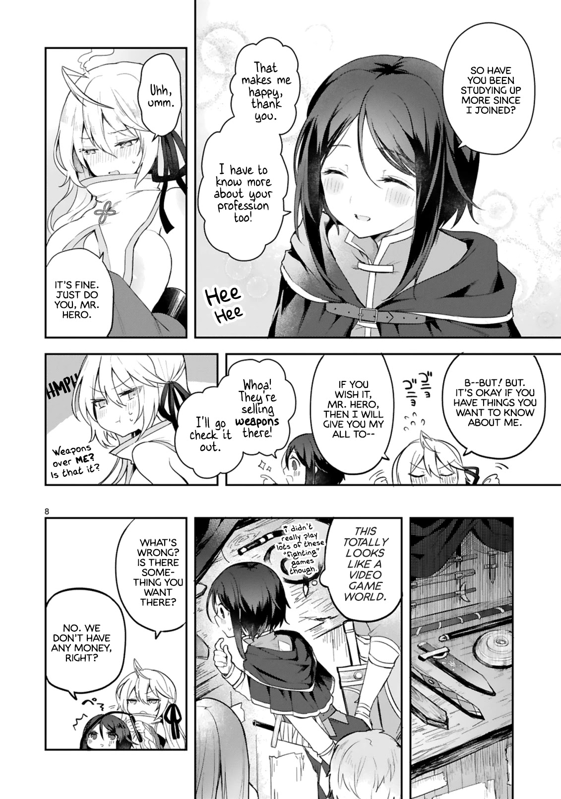 The White Mage Doesn't Want to Raise the Hero's Level chapter 2 page 8