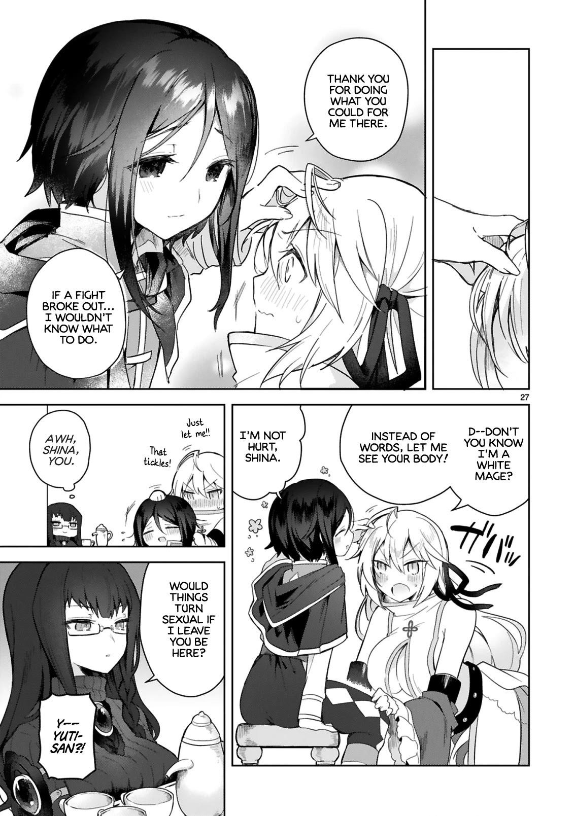 The White Mage Doesn't Want to Raise the Hero's Level chapter 3 page 27