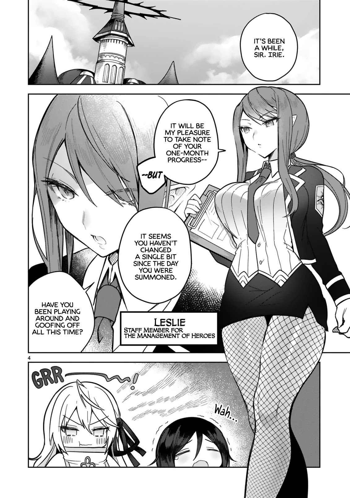 The White Mage Doesn't Want to Raise the Hero's Level chapter 4 page 4