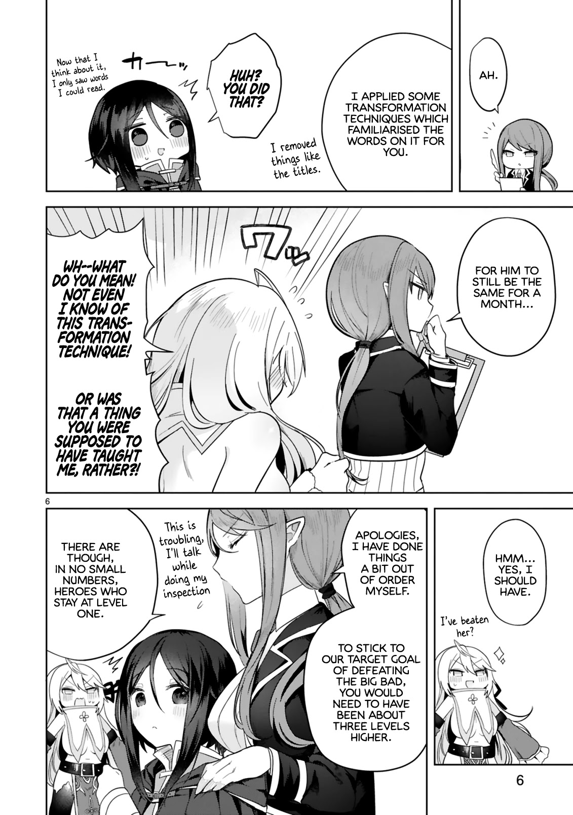 The White Mage Doesn't Want to Raise the Hero's Level chapter 4 page 6