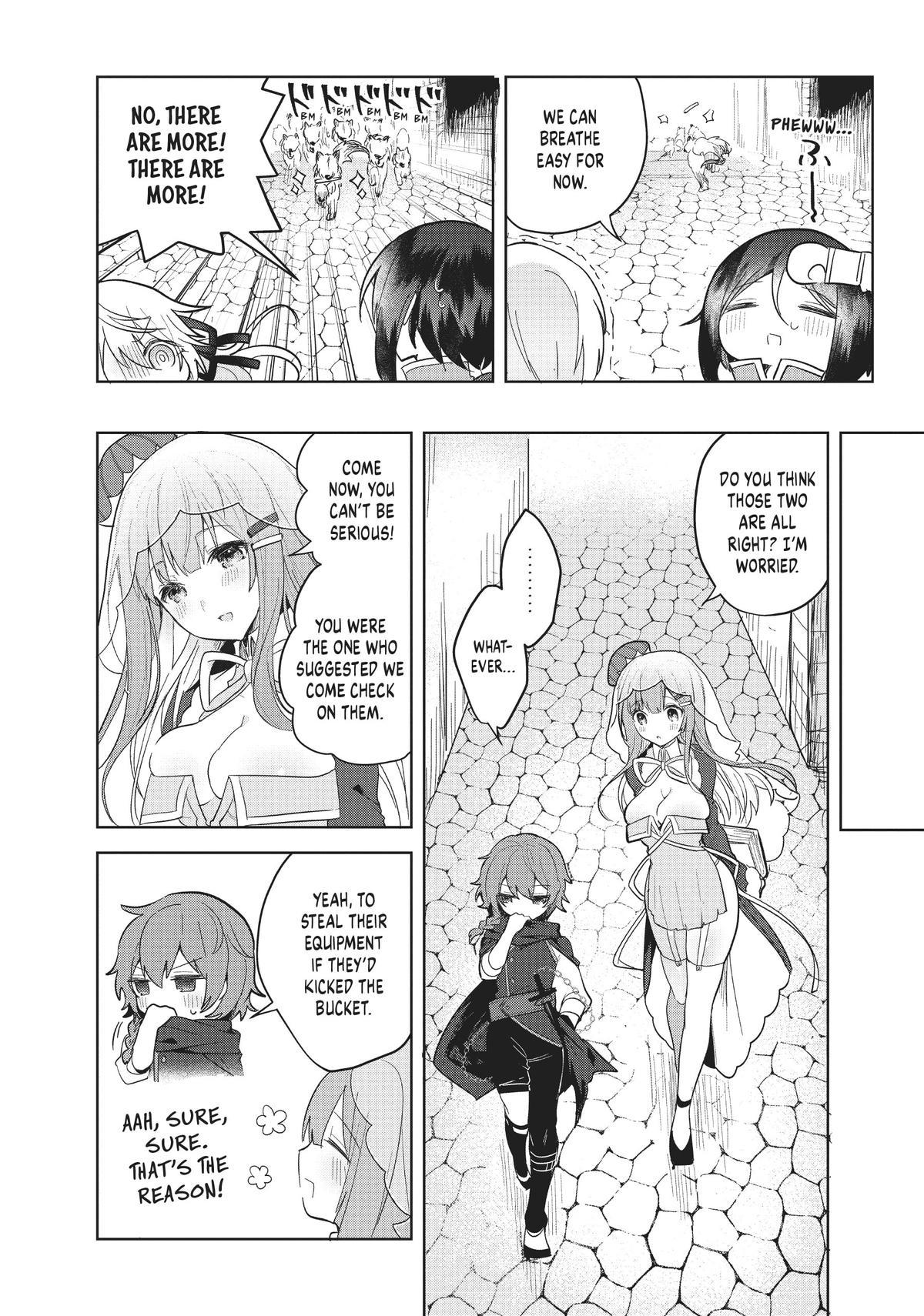 The White Mage Doesn't Want to Raise the Hero's Level chapter 5 page 28