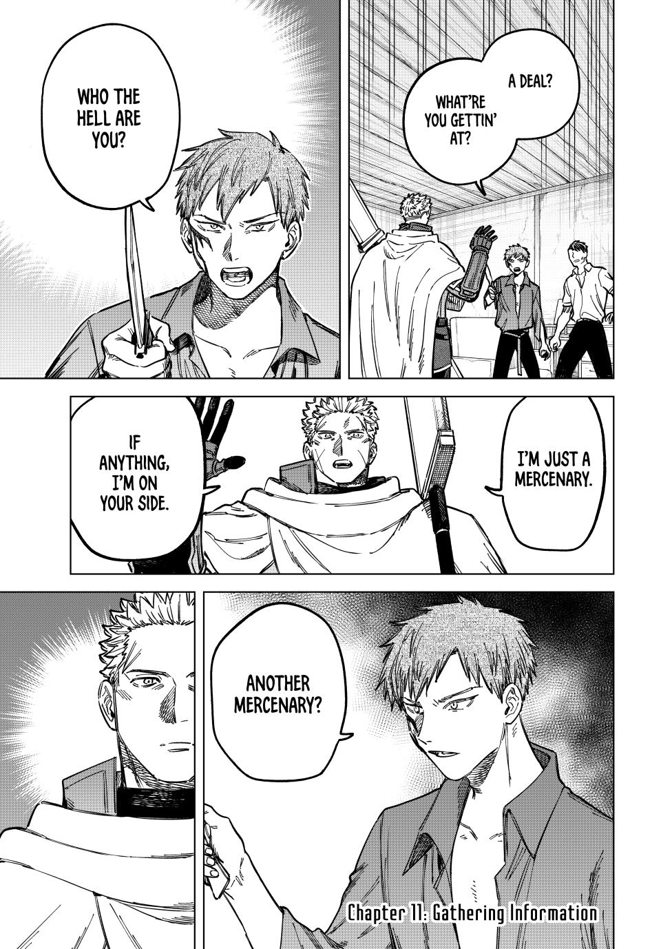 The Witch and the Mercenary chapter 11 page 1