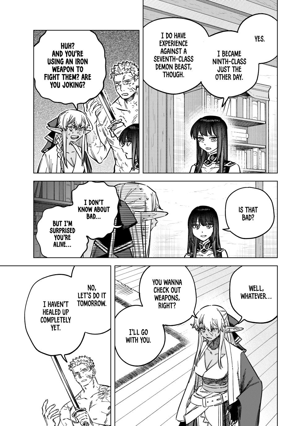 The Witch and the Mercenary chapter 14 page 21