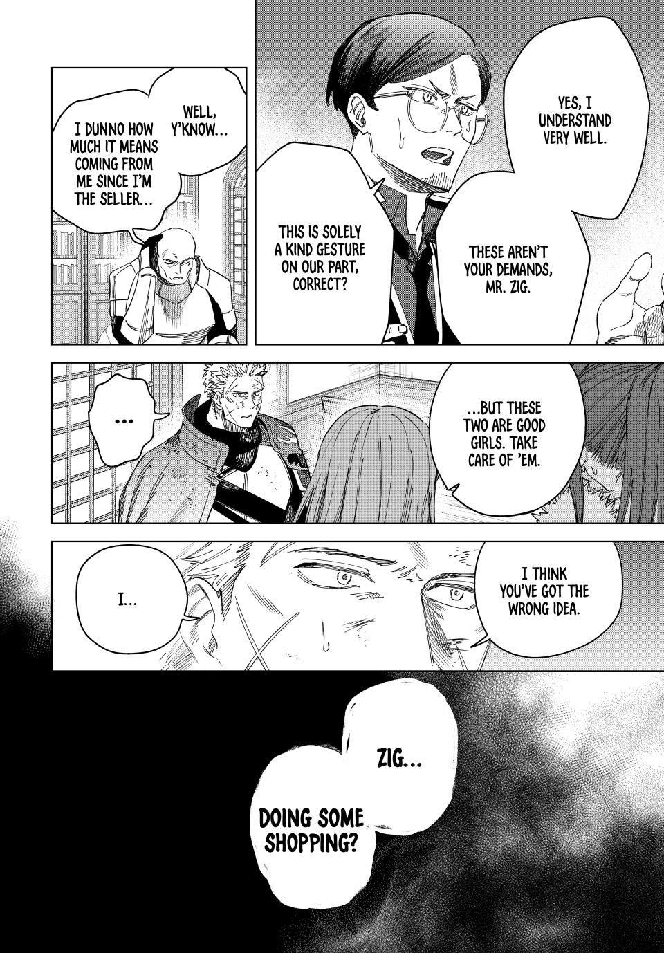 The Witch and the Mercenary chapter 33 page 12