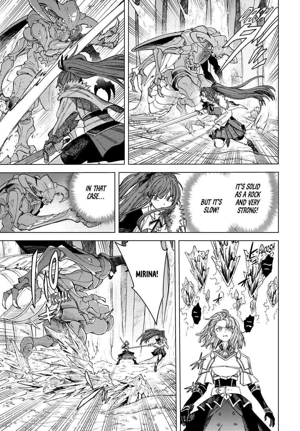 The Witch and the Mercenary chapter 39 page 9