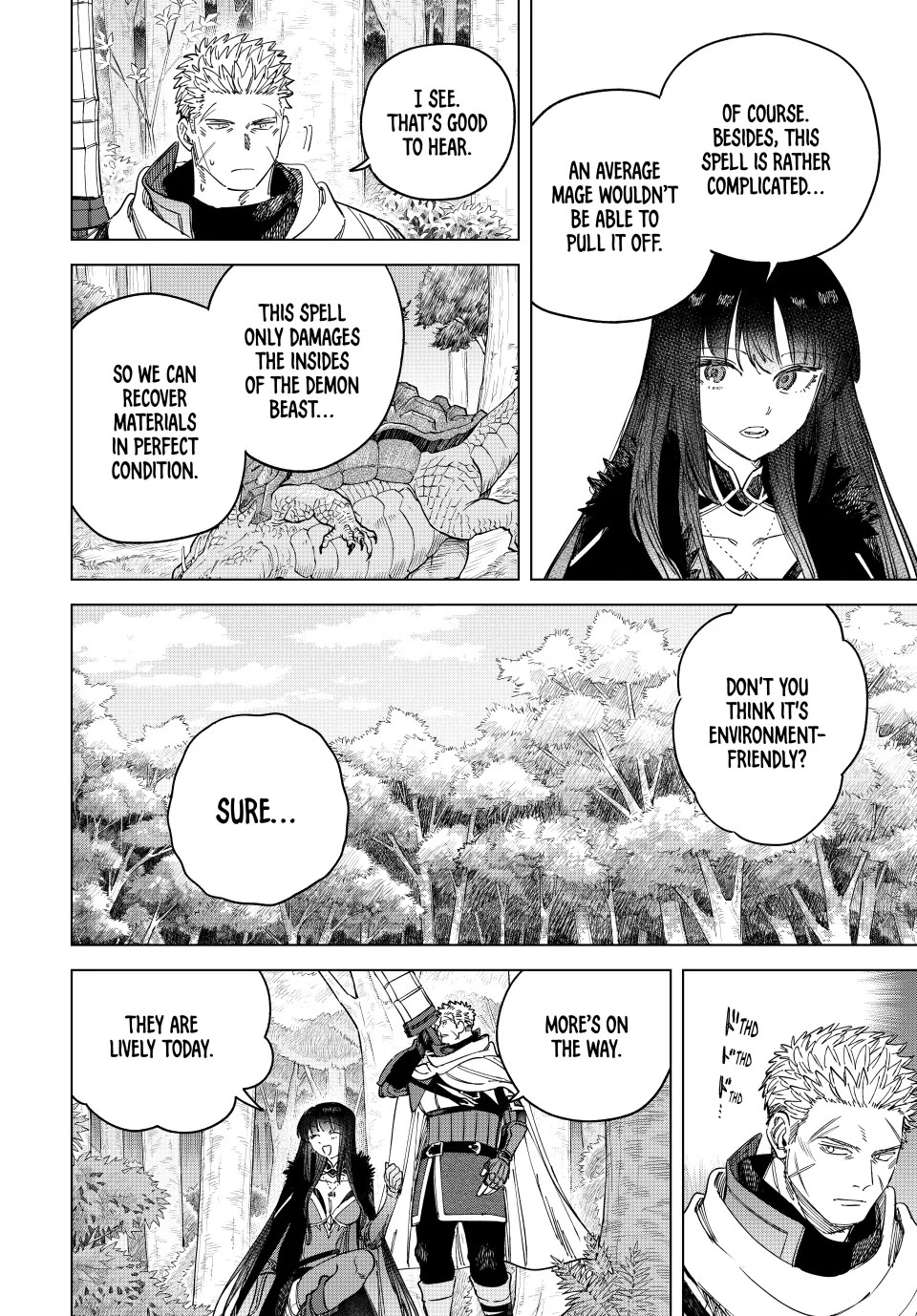 The Witch and the Mercenary chapter 42 page 8