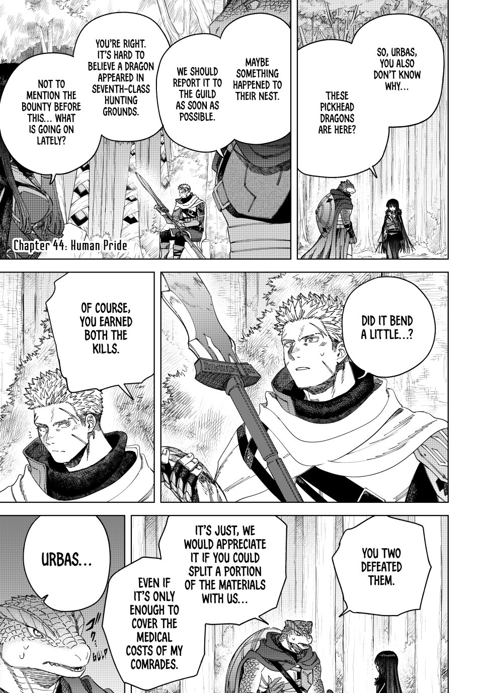 The Witch and the Mercenary chapter 44 page 1