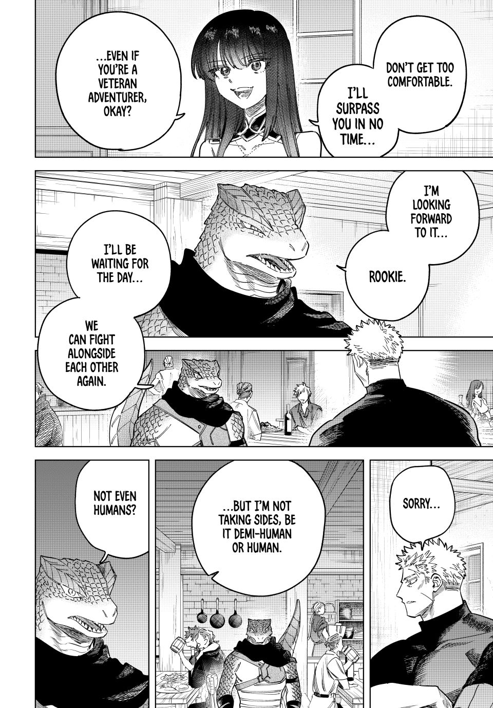 The Witch and the Mercenary chapter 49 page 14