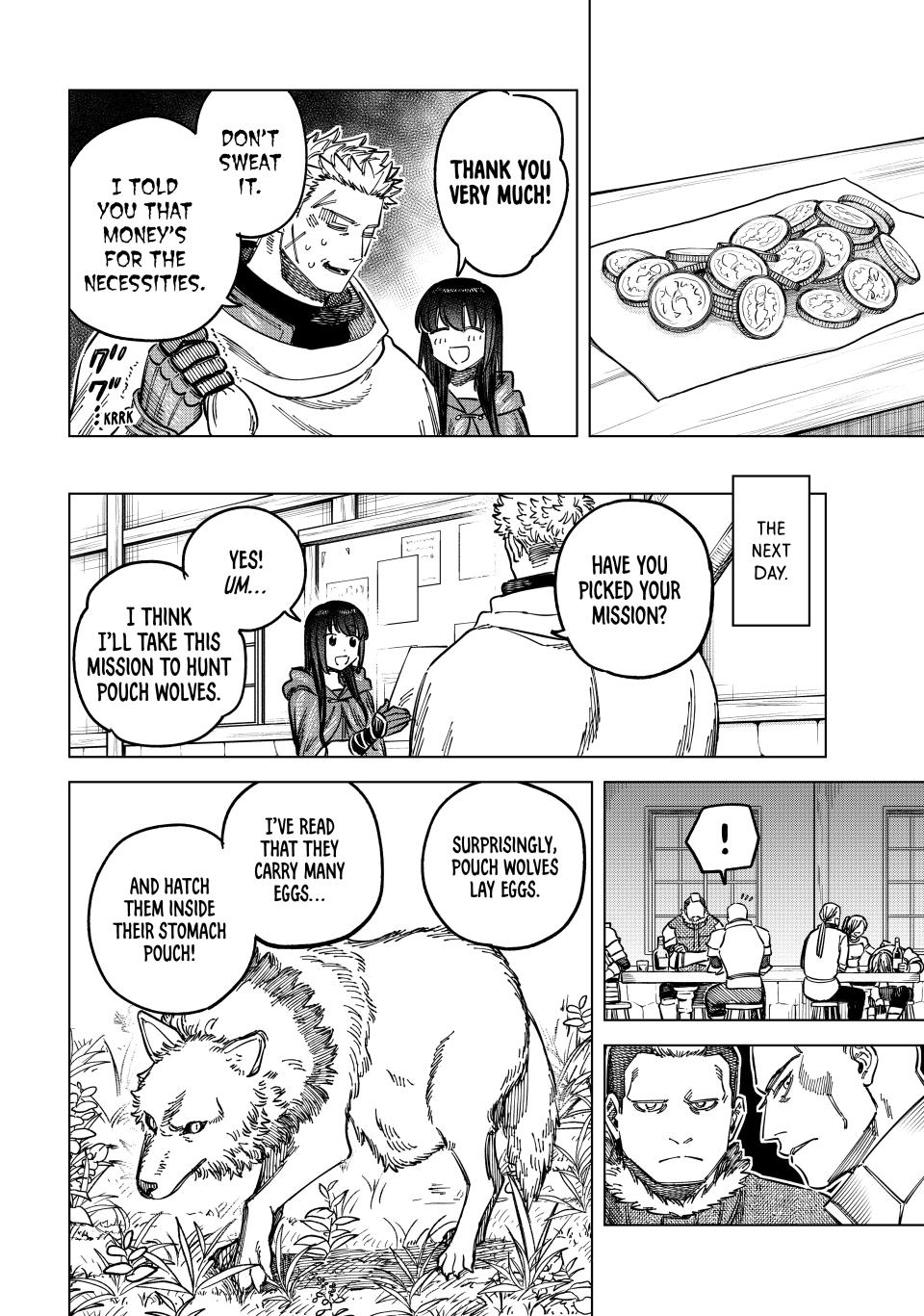 The Witch and the Mercenary chapter 5 page 12