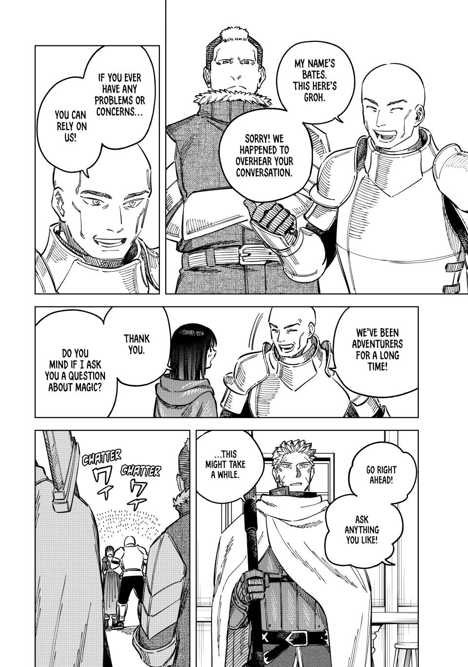 The Witch and the Mercenary chapter 5 page 14