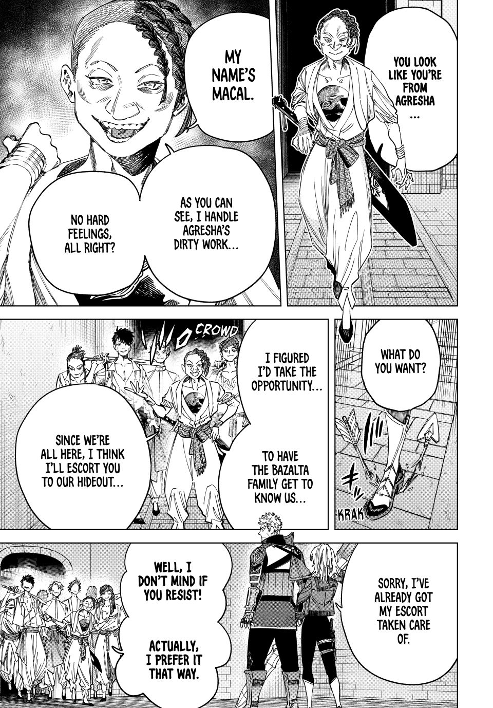 The Witch and the Mercenary chapter 54 page 9