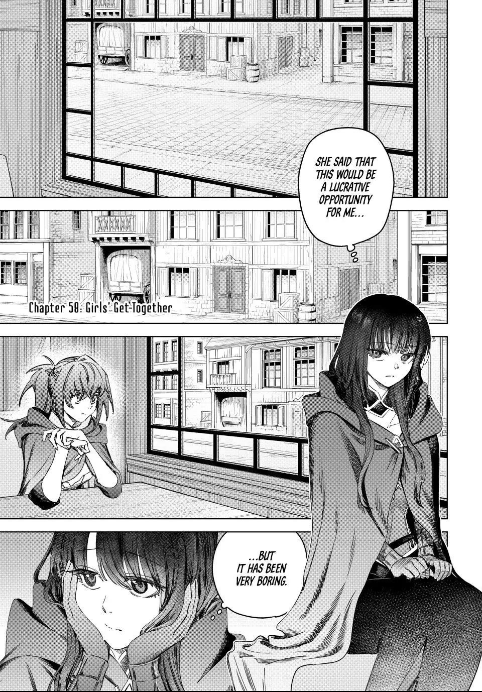 The Witch and the Mercenary chapter 58 page 1