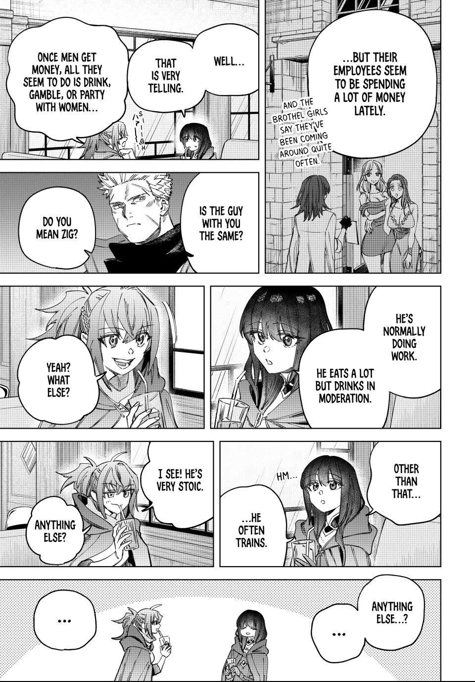 The Witch and the Mercenary chapter 58 page 11