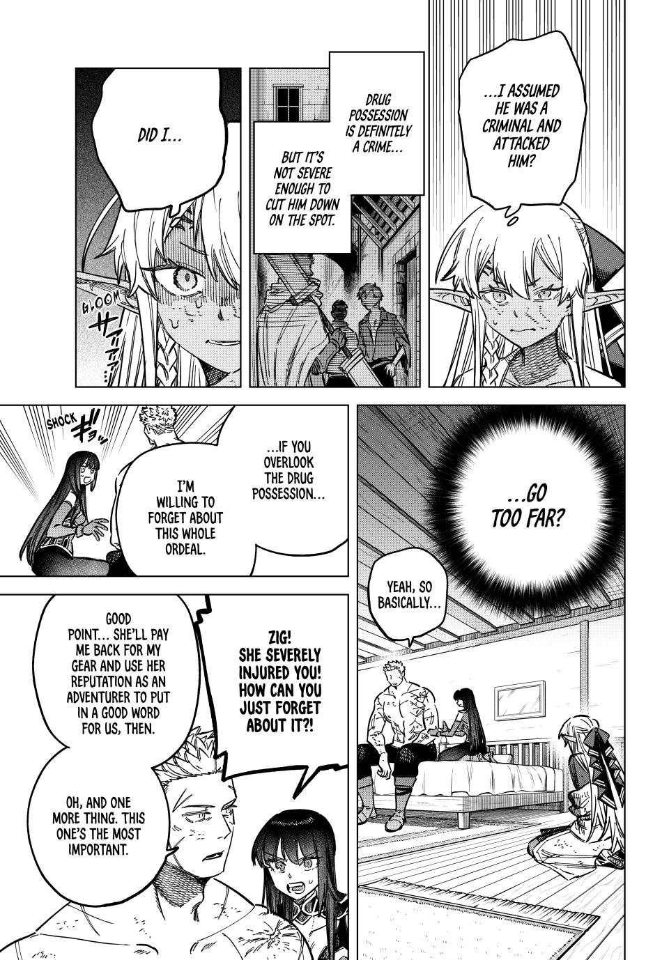 The Witch and the Mercenary chapter 14 page 13