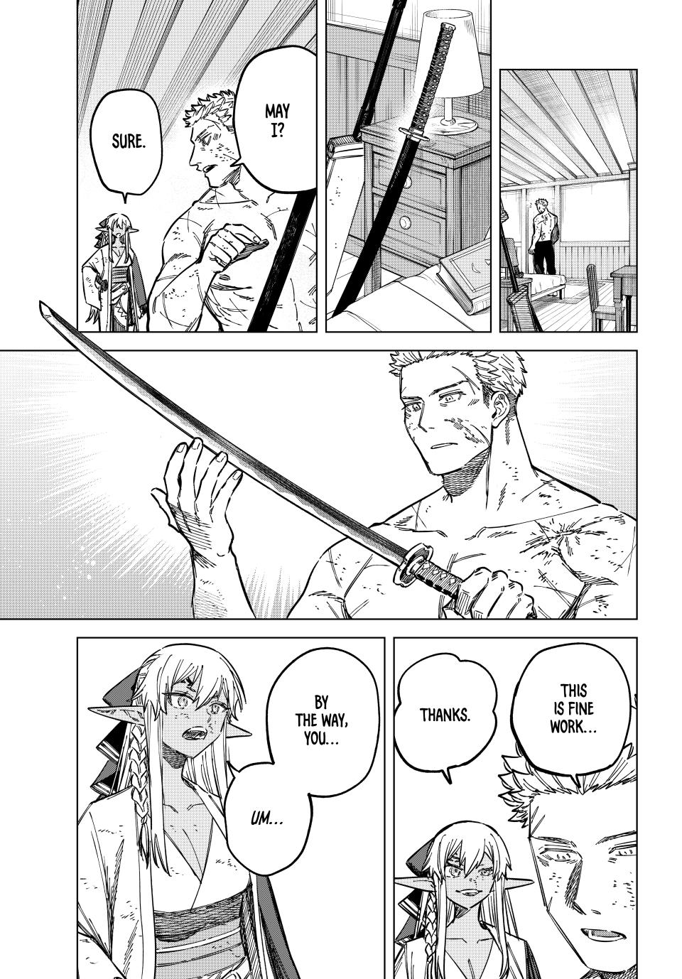 The Witch and the Mercenary chapter 14 page 17