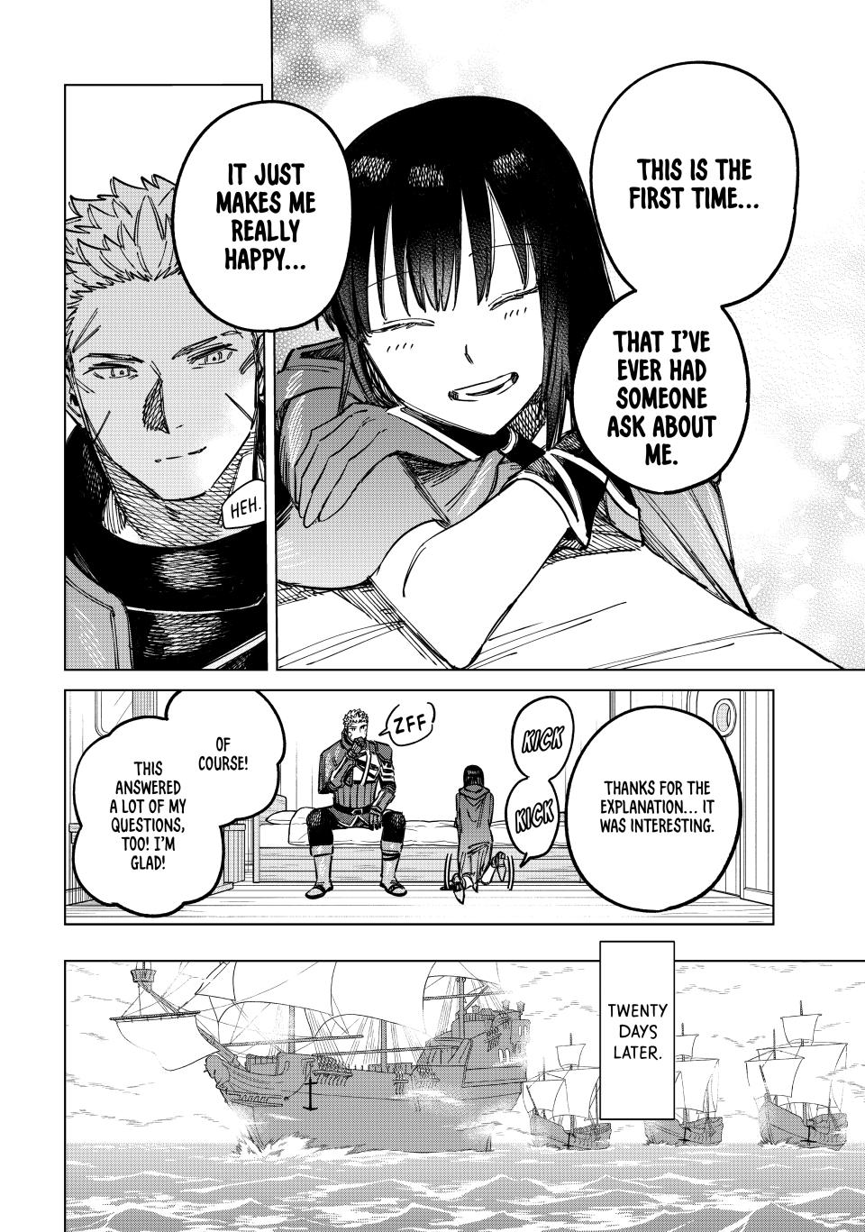 The Witch and the Mercenary chapter 2 page 33