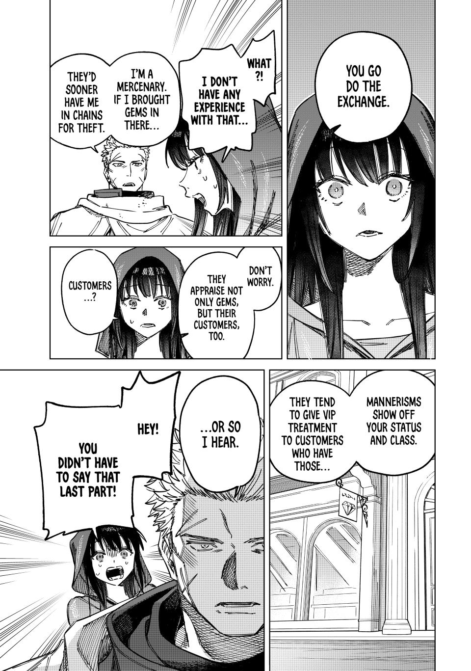 The Witch and the Mercenary chapter 2 page 5