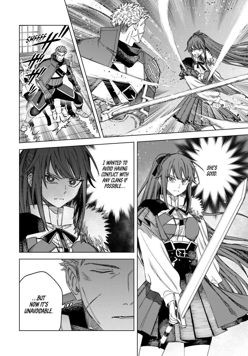 The Witch and the Mercenary chapter 32 page 4
