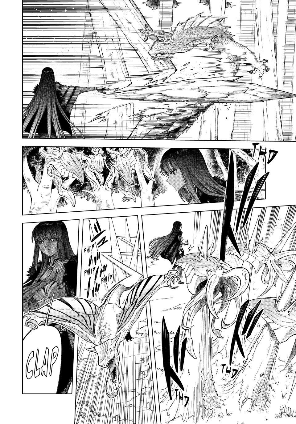 The Witch and the Mercenary chapter 35 page 10