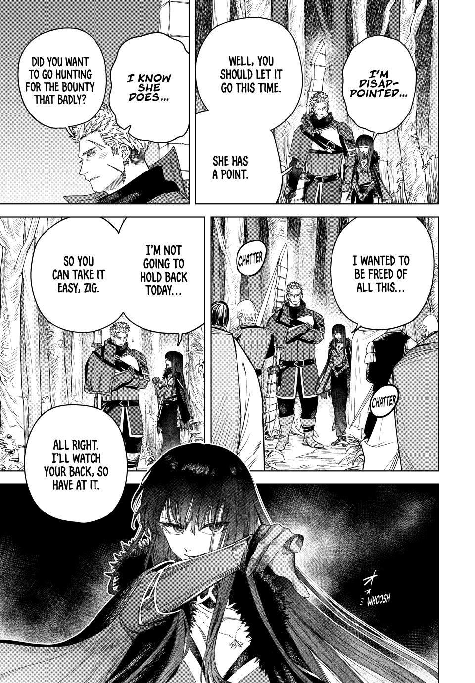 The Witch and the Mercenary chapter 35 page 9