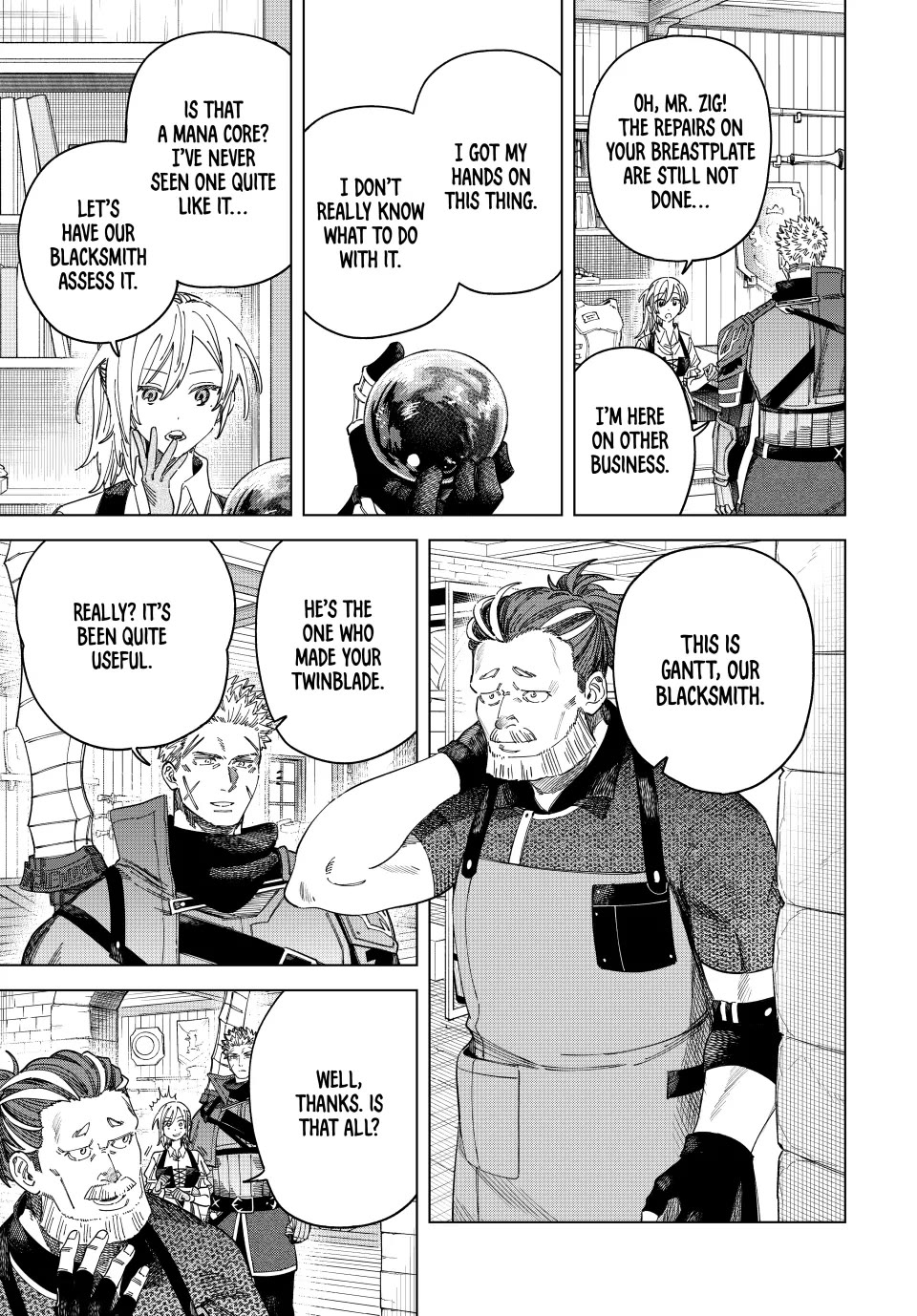 The Witch and the Mercenary chapter 41 page 7