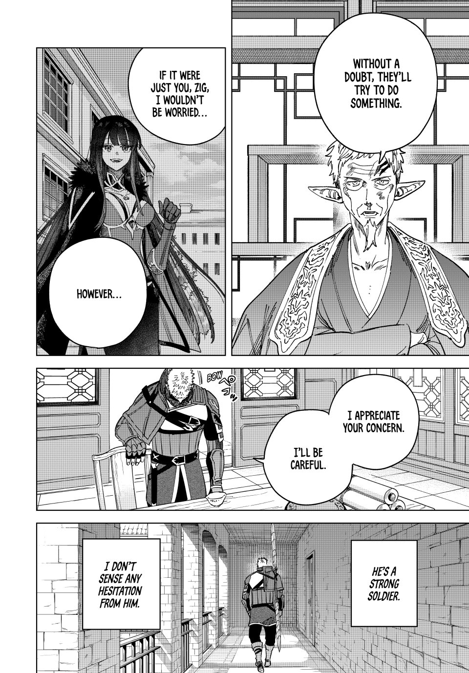 The Witch and the Mercenary chapter 45 page 12