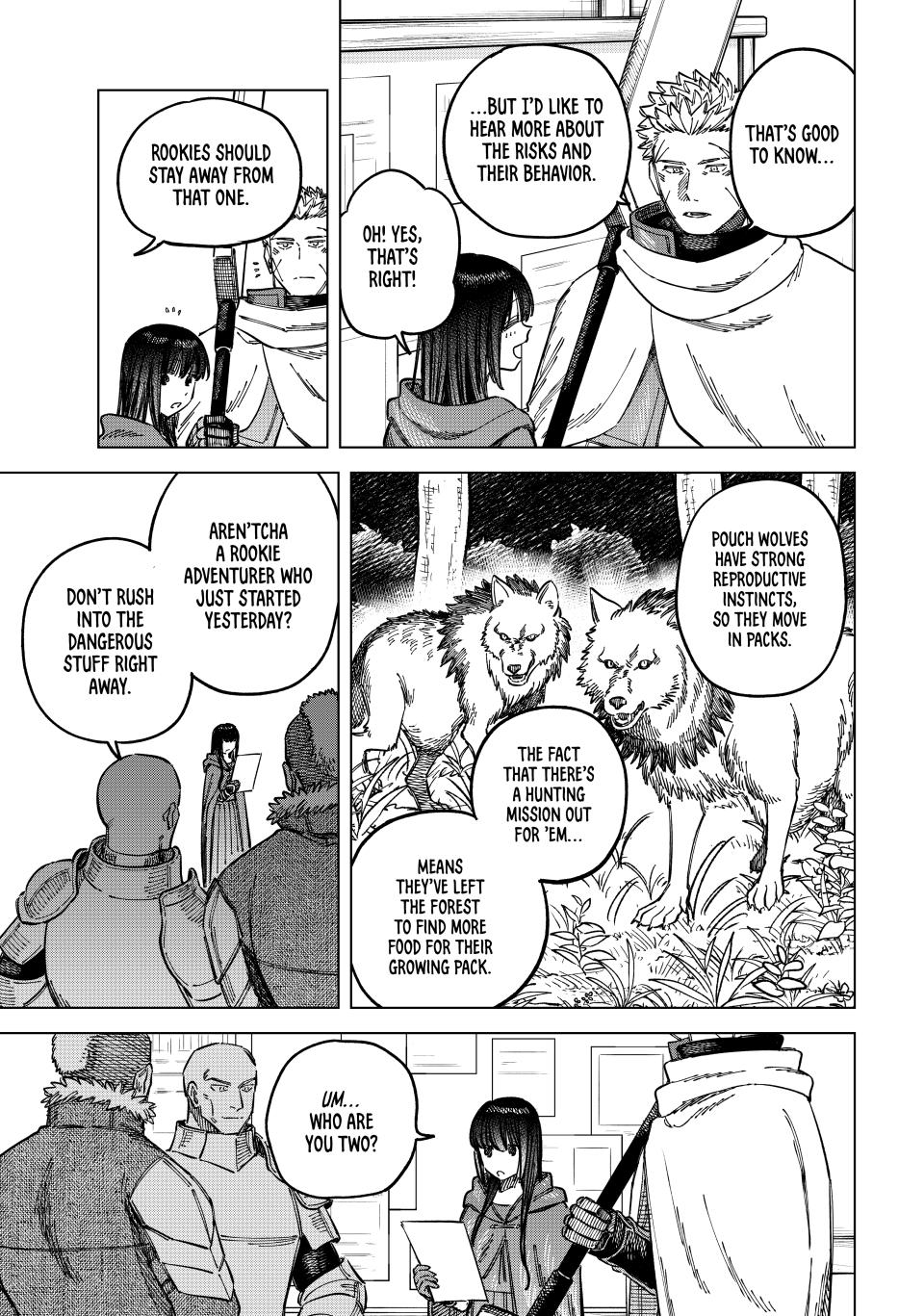 The Witch and the Mercenary chapter 5 page 13