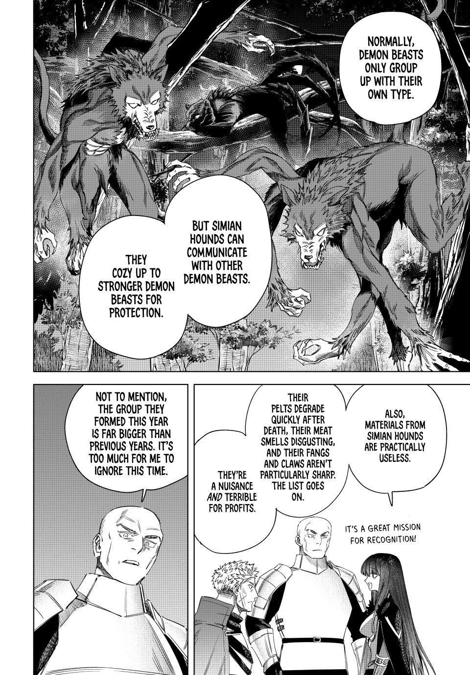 The Witch and the Mercenary chapter 72 page 10
