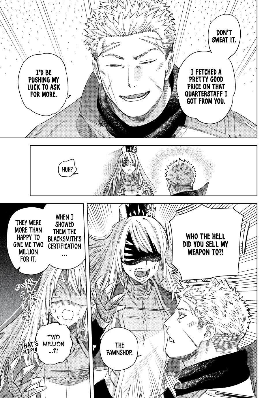 The Witch and the Mercenary chapter 72 page 7