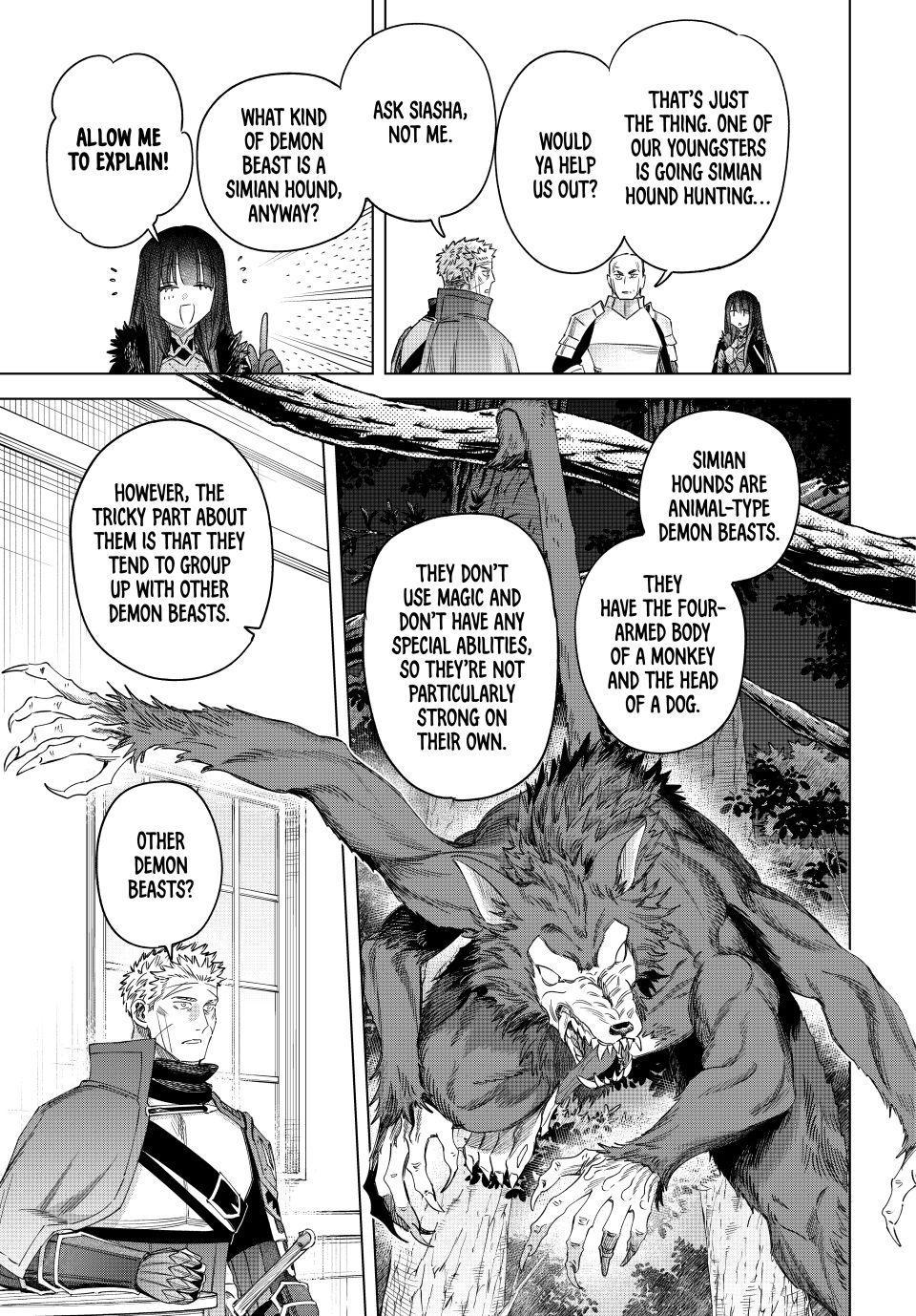 The Witch and the Mercenary chapter 72 page 9