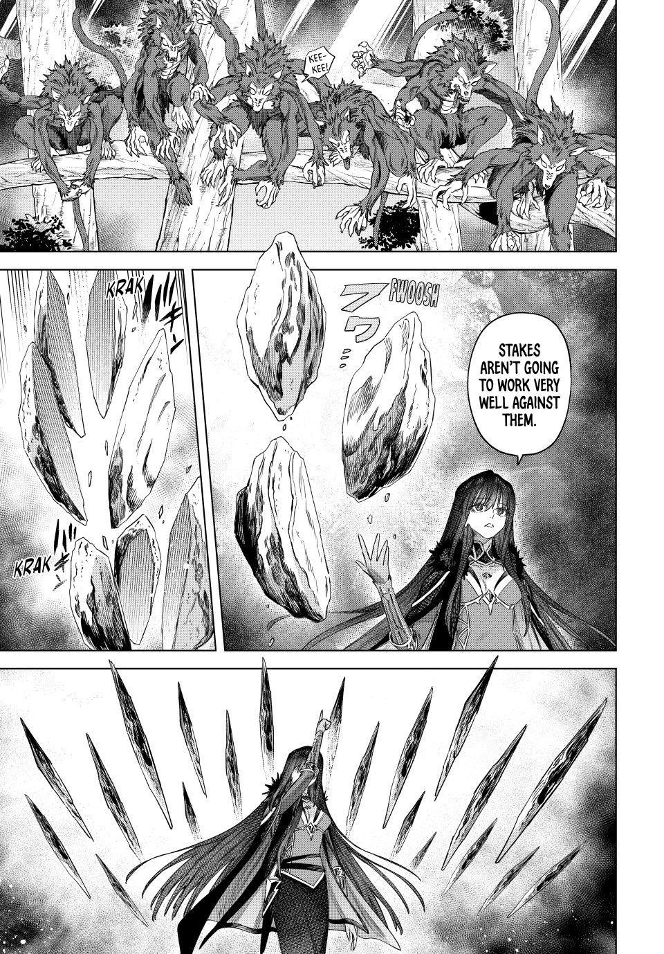 The Witch and the Mercenary chapter 73 page 14