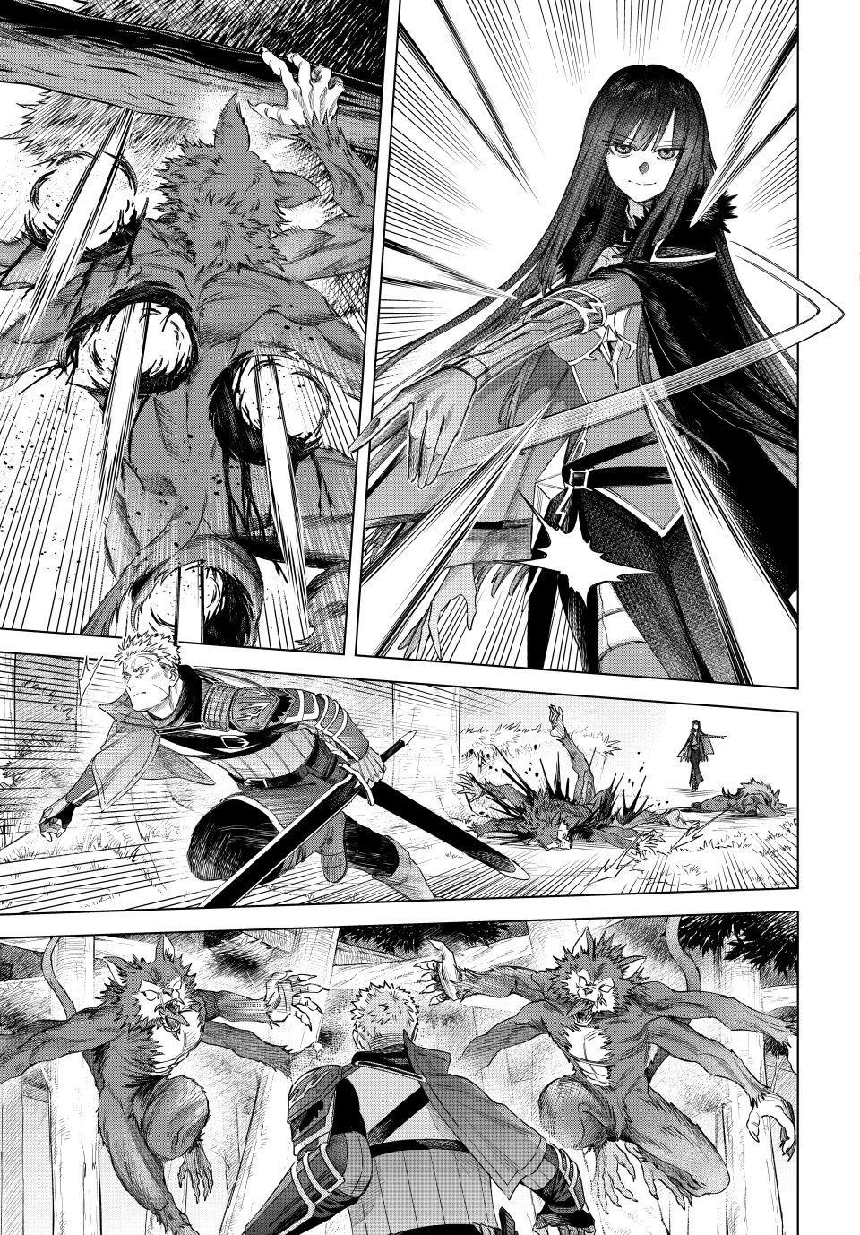 The Witch and the Mercenary chapter 73 page 19