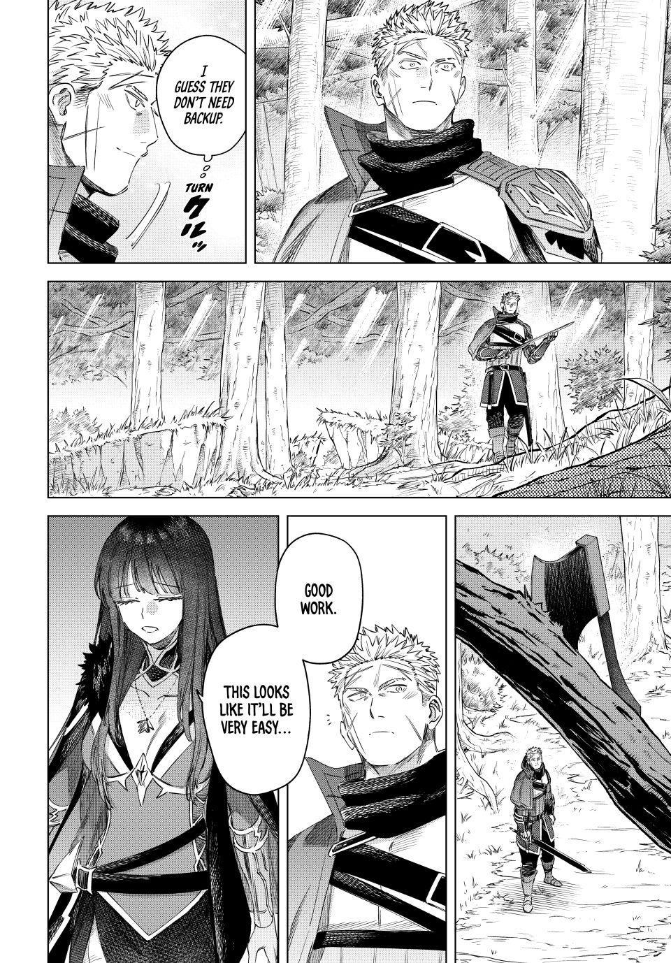 The Witch and the Mercenary chapter 73 page 28